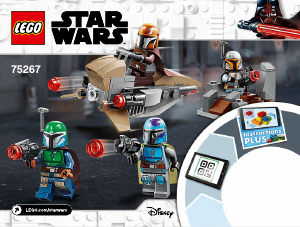 Kullanım kılavuzu Lego set 75267 Star Wars Mandalorian Savaş Paketi