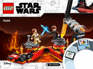 Manual Lego set 75269 Star Wars Duel on Mustafar