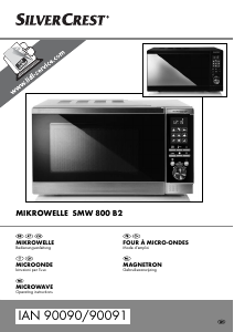 Bedienungsanleitung SilverCrest IAN 90090 Mikrowelle