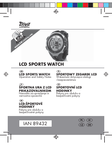 Manual Crivit IAN 89432 Sports Watch