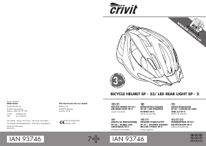 Manual Crivit IAN 93746 Casca bicicleta