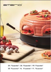 Handleiding Emerio PO-116100 Pizzamaker