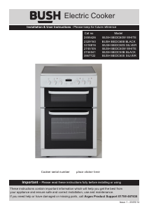 Bruksanvisning Bush BEDC50B Spis