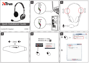 Bedienungsanleitung Trust 15480 Comfortfit Headset