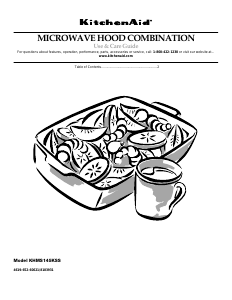 Handleiding KitchenAid KHMS145KSS0 Magnetron
