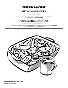Handleiding KitchenAid YKCMS1555RBL0 Magnetron