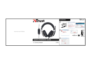 Manual Trust 17554 GXT 26 Headset