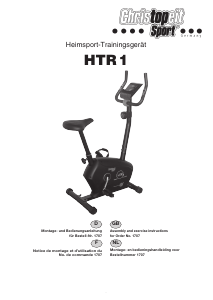 Manual Christopeit HTR 1 Exercise Bike