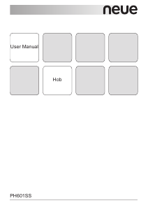 Handleiding Neue PH601SS Kookplaat