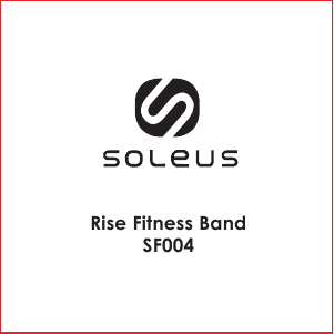 Manuale Soleus SF004 Rise Tracker di attività