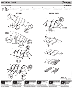 Manual Outwell Avondale 6PA Tent