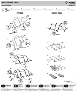 Manual Outwell Hartsdale 6PA Tent