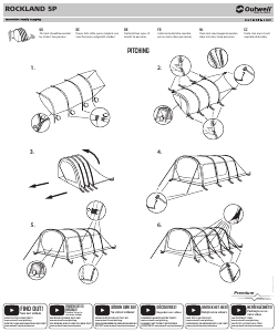 Manual Outwell Rockland 5P Tent