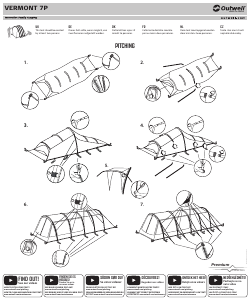 Manual Outwell Vermont 7P Tent