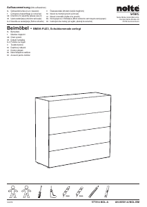 Manuale Nolte Concept ME (106x42x160) Cassettiera