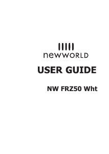 Bruksanvisning New World NWFRZ50 Frys