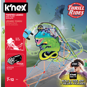 Mode d’emploi K'nex set 15146 Thrill Rides Twisted lizard