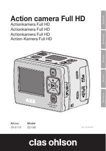 Manual AEE SD18B Action Camera