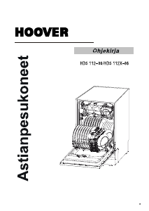 Käyttöohje Hoover HDS 112X-86 Astianpesukone
