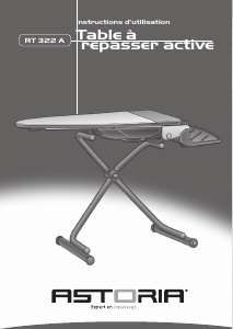 Mode d’emploi Astoria RT 322 A Table à repasser