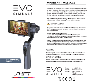 Manual EVO Shift Gimbal