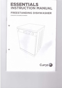 Handleiding Currys Essentials CDW60B15 Vaatwasser