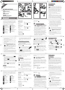 Manuale Crivit IAN 22378 Luce della bicicletta