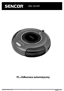 Instrukcja Sencor SRV 2010Ti Odkurzacz