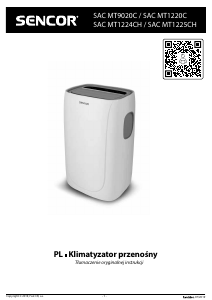 Instrukcja Sencor SAC MT1224CH Klimatyzator