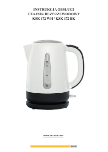 Manual Kernau KSK 172 WH Kettle