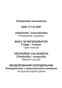 Посібник Kernau KBR 17133 S NF Холодильник із морозильною камерою