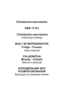 Instrukcja Kernau KBR 17123 Lodówko-zamrażarka