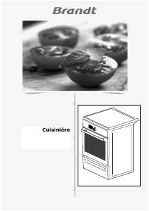 Mode d’emploi Brandt BCI6651W Cuisinière