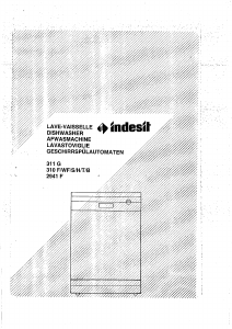 Handleiding Indesit 2941 F Wasmachine