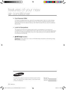 Bruksanvisning Samsung AS18UUAX Luftkonditionering