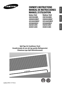 Bruksanvisning Samsung US12ABMCF/KCV Luftkonditionering