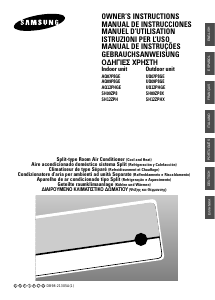 Bruksanvisning Samsung IAQ09P8GE/AFR Luftkonditionering