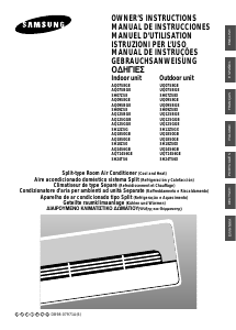 Bruksanvisning Samsung SH18ZS0X Luftkonditionering