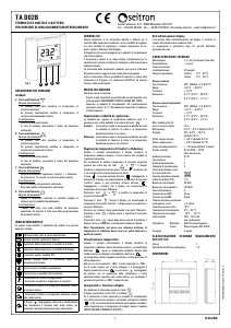 Handleiding Seitron TAD02B Thermostaat