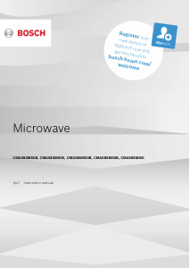 Handleiding Bosch CMA585MS0B Magnetron