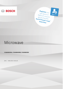Handleiding Bosch COA565GS0A Magnetron