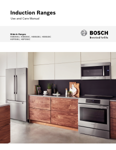 Manual Bosch HII8056U Range