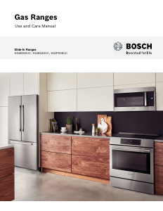 Manual Bosch HGI8046UC Range