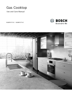 Manual Bosch NGMP077UC Hob