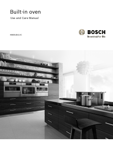 Bruksanvisning Bosch HBE5451UC Ugn