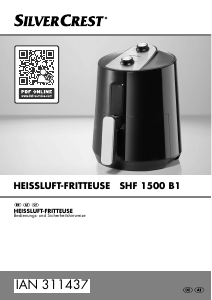 Bedienungsanleitung SilverCrest IAN 311437 Fritteuse