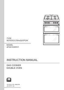 Manual Amica AFG5100WH Range