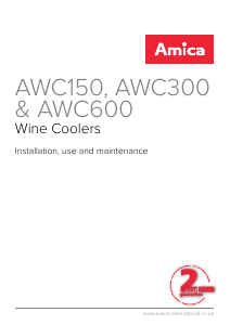Bruksanvisning Amica AWC150 Vinkyl