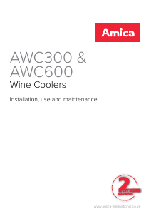 Bruksanvisning Amica AWC300 Vinkyl