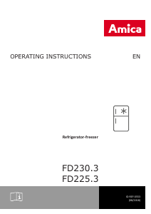 Handleiding Amica FC230.3 Koel-vries combinatie